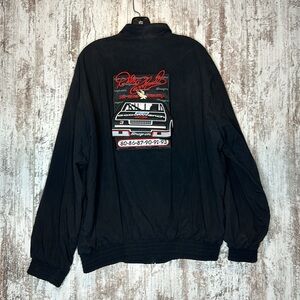 NASCAR Dale Earnhardt 6 Time Champ Snap-on Zip-Up Racing Jacket 1990s XL NWT